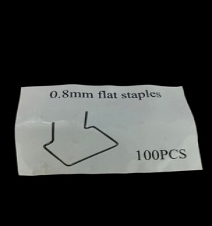 0,8 vierkant flat staple