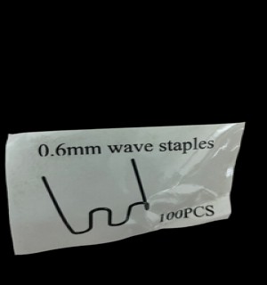 0,6 wave staples