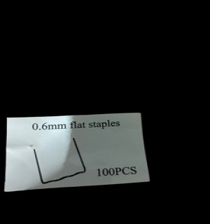 0,6 flat staples